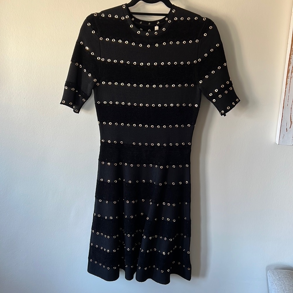 Ronny Kobo Fit and Flare Dress